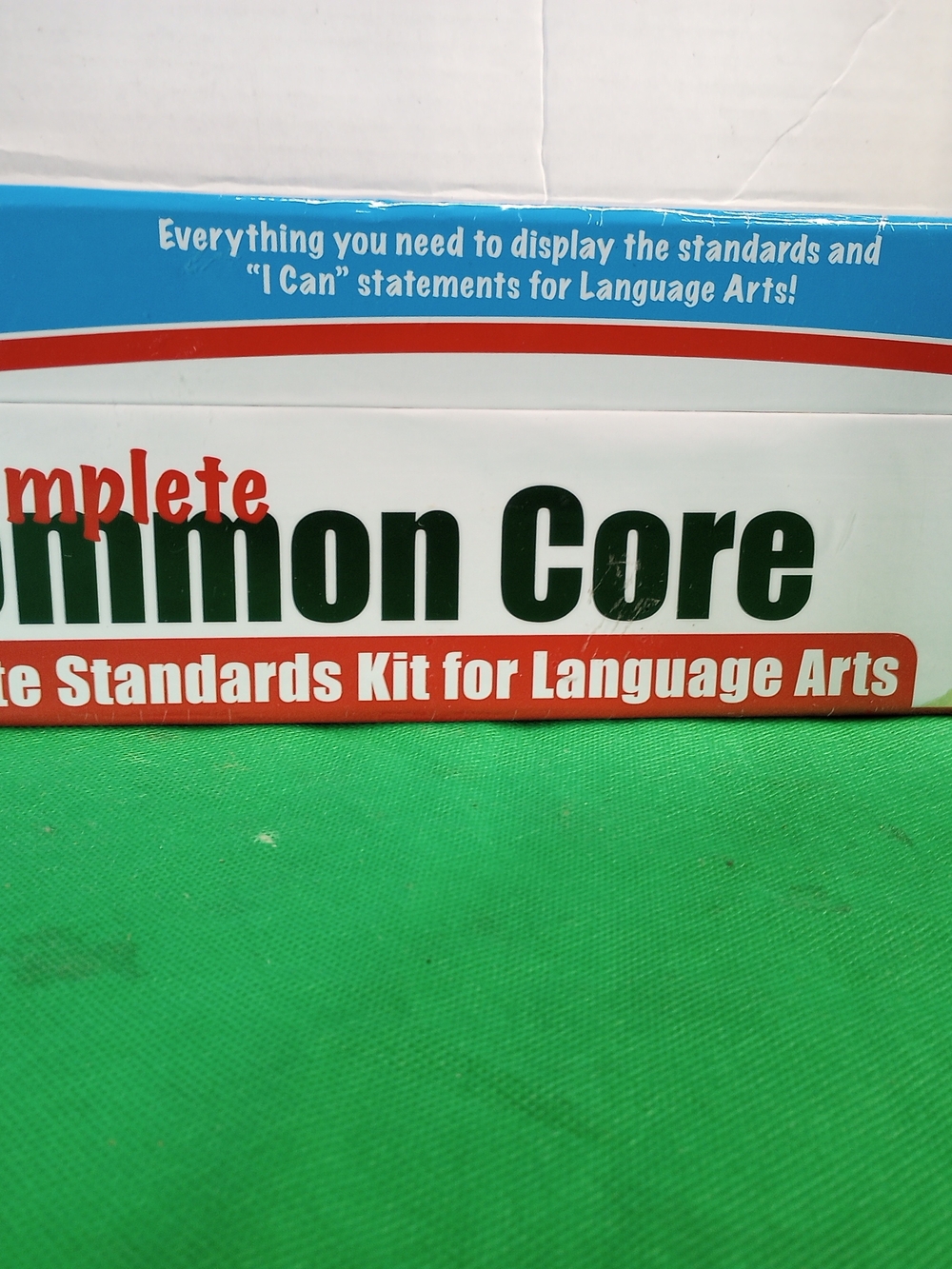 The Common Core Language Arts Standards Kit Grade 8